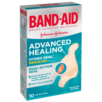 compare product BANDAID Advanced Healing Regular 10s
