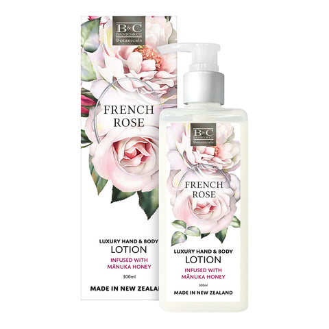 Banks & Co French Rose Hand/Body Lotion 300ml