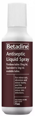 BETADINE Antiseptic Liq. Spray 75ml