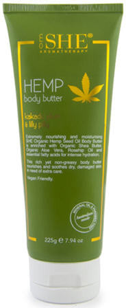 compare product SHE Hemp Body Butter Kakplum 225g