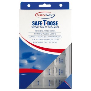 compare product SP Safe-T-Dose Tablet Organiser