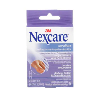 N/C Toe Blister Cush Pad 7x2.6cm 5