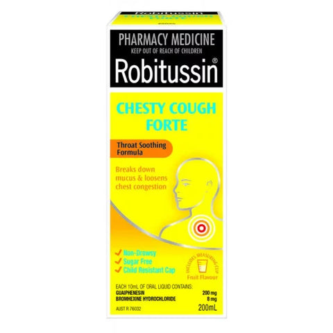 ROBITUSSIN Chesty Cough Forte 200ml