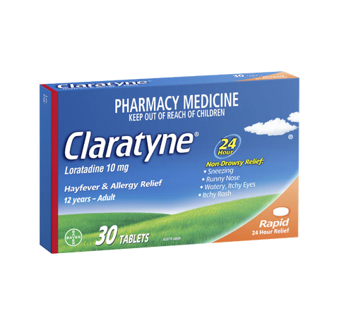 Claratyne Tabs 10mg 30s