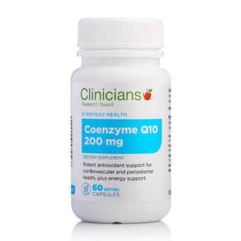 compare product CLINIC. COQ10 200mg Capsules 60s