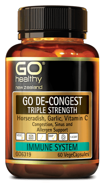 compare product GO De-Congest Triple Strgth 60vcaps