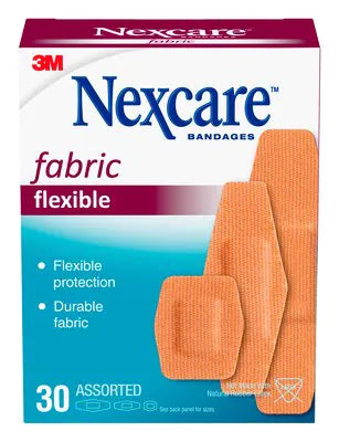 N/C HD Fabric Flex Bandage Asst 30