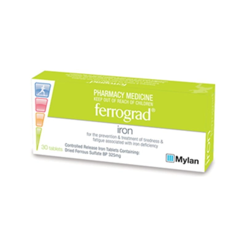 FERROGRAD 325mg tabs 30s