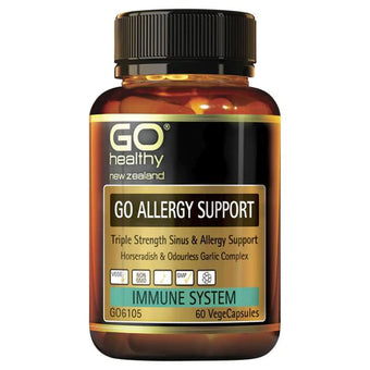 compare product GO ALLERGY Support VCAPS 60s