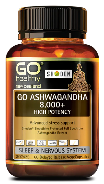 compare product GO Ashwagandha 8000 + vCaps 60s