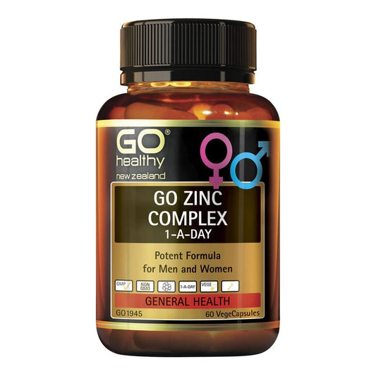 GO Zinc Complex 1-A-Day VCaps 60s