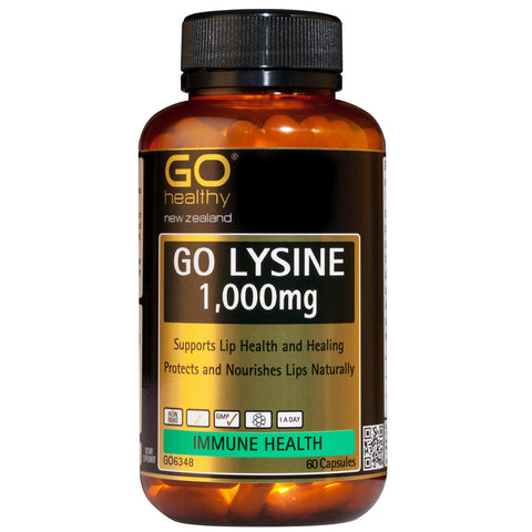 GO Lysine 1000mg Capsules 60s