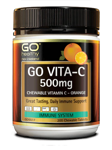 GO Vita-C 500mg Orange 100 Chew