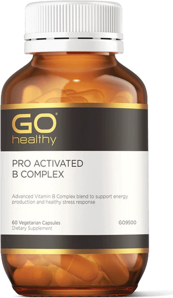 compare product GO PRO Activated B Complex 60vcaps