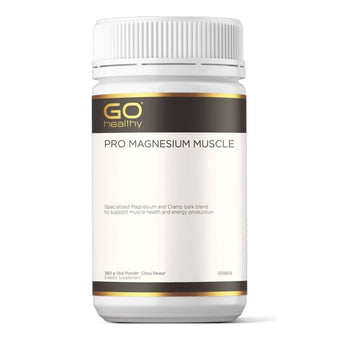 compare product GO PRO Magnesium Muscle Pwd 360g