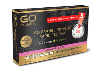compare product Go Cranberry Plus Rapid Release 10
