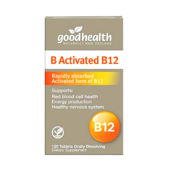 compare product GHP B Activated B12 Diss. 120abs