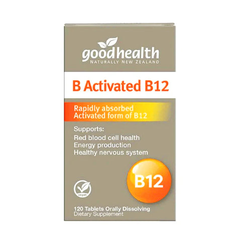 GHP B Activated B12 Diss. 120abs 1s