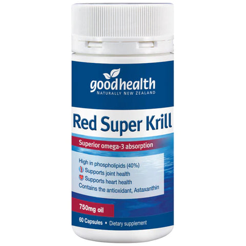 GHP Red Super Krill 750mg 60caps