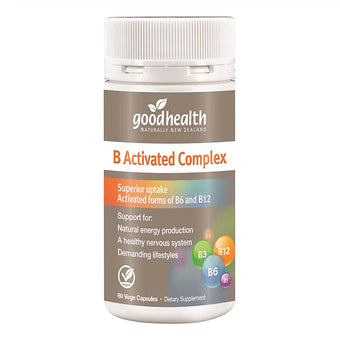 compare product GHP B Activated Complex 60caps