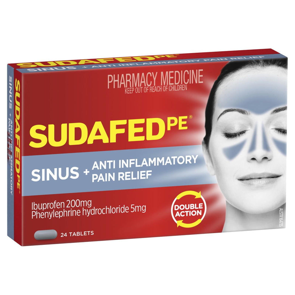 SUDAFED PE Sinus Anti-Inflam. 24s