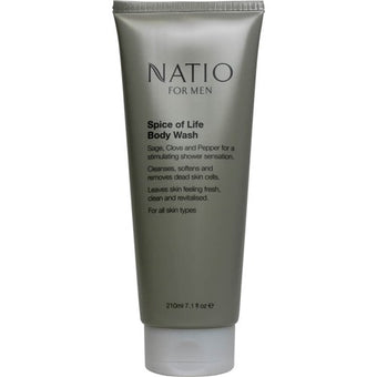 compare product NATIO Men Spice Of Life B/Wash 210ml
