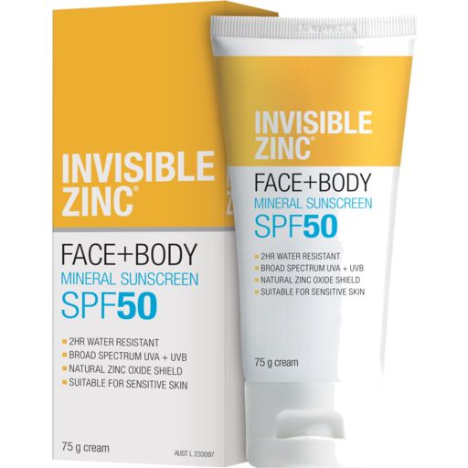 INV.ZINC Face and Body SPF50 75g
