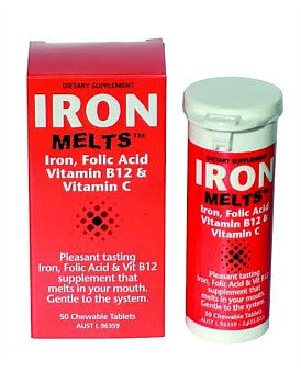 compare product IRON MELTS Tablets 50s