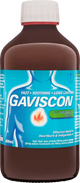Gaviscon peppermint antacid liquid 600ml for heartburn relief - Baillie & Lewis Pharmacy Invercargill
