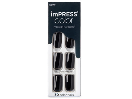 ImPress Nails All Black 30s