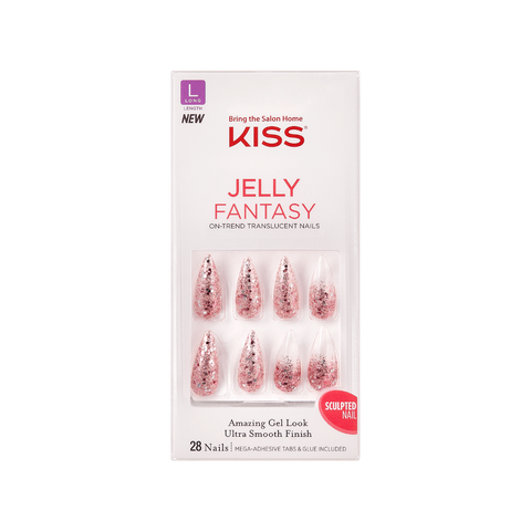 Kiss Jelly Fantasy Jelly Like Nails 28 Pack