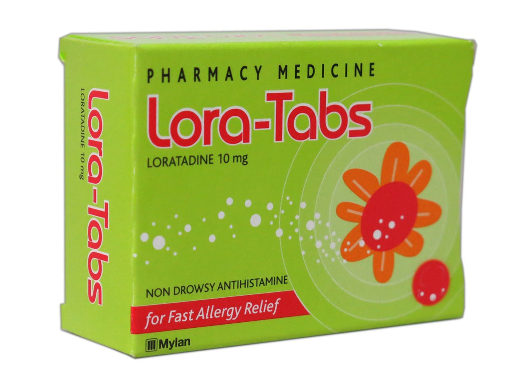LORA-TABS Allergy & H/Fever 10mg 30