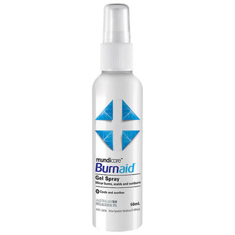 compare product MUNDICARE Sunburn Gel Spray 50ml