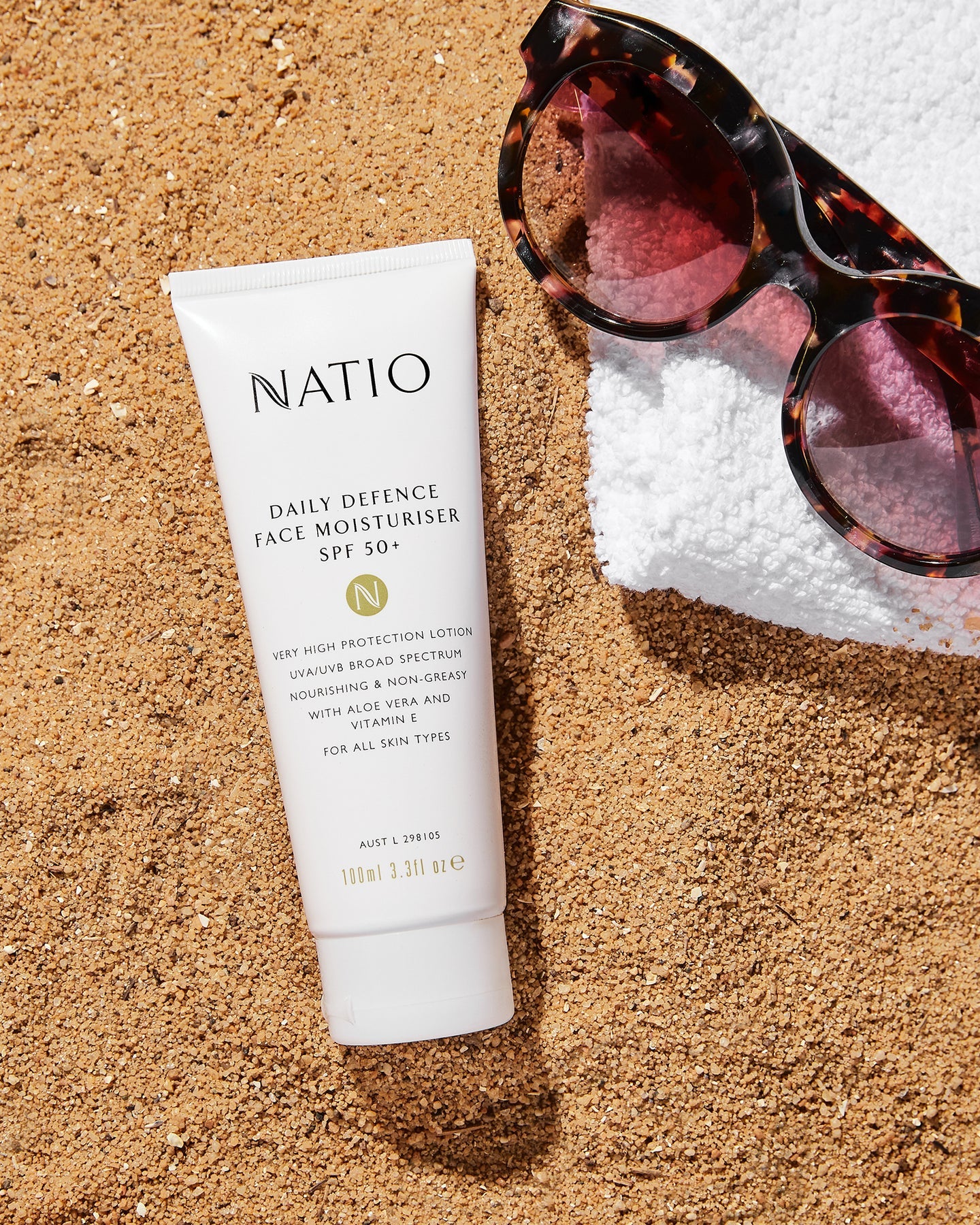 NATIO D/Def. Face Moist. SPF50 100ml