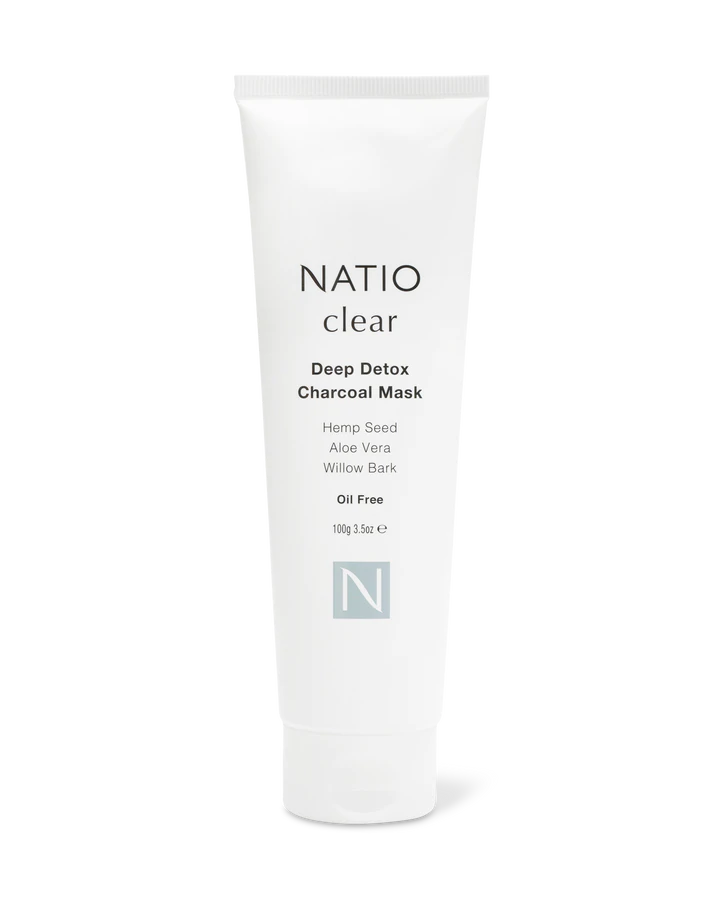 NATIO Clear D/D Charcoal Mask 100g
