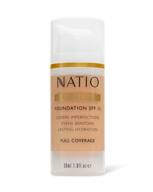 NATIO Flawless Fdn SPF15 Lt Medium