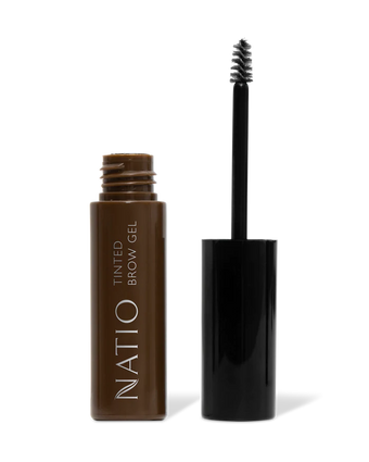compare product NATIO Tinted Brow Gel Dark Brown
