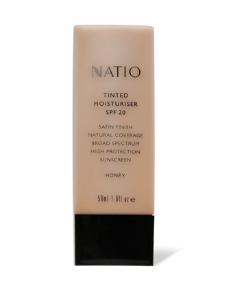 compare product NATIO Tinted Moist SPF20 Honey