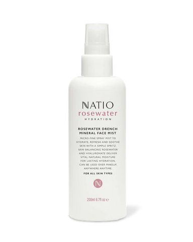 NATIO Rosewater Min.Face Mist 200ml