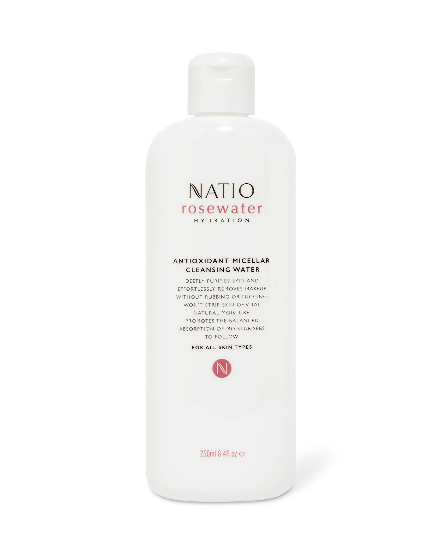 NATIO RW Anti. Micell. C/Water 250ml