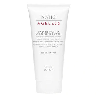 compare product NATIO Ageless Daily Moist UV SPF50+