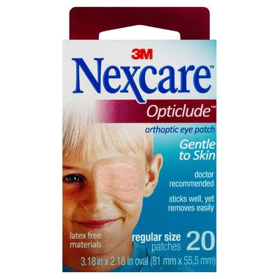 N/C Opticlude Eyepad Regular 20pk