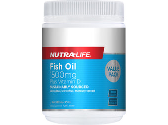 compare product NL Fish Oil 1500mg +Vit. D 300caps