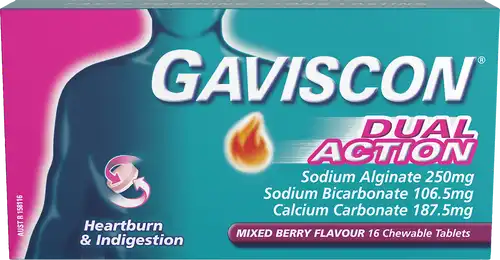 GAVISCON Dual Actn Mixed Bry 16s