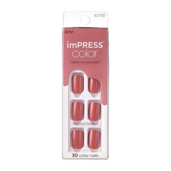 compare product KISS ImPress Nails Plat. Pink 30s