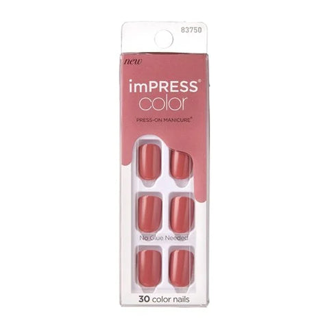 KISS ImPress Nails Plat. Pink 30s