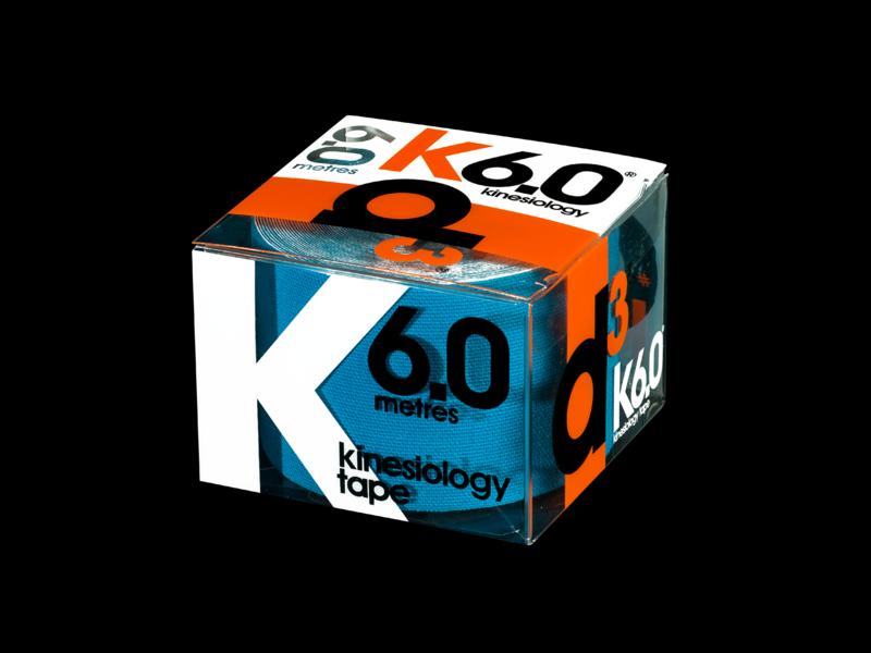 D3 KTape Electric Blue 50mm x 6m