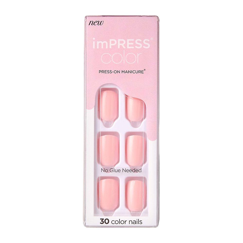 KISS ImPress Nails Pick Me Pink 30s