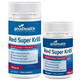 compare product GHP Red Super Krill 750mg 30caps