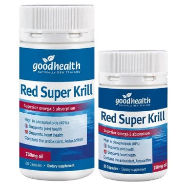 GHP Red Super Krill 750mg 30caps
